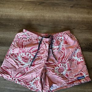 Patagonia Baggies 5” Peak Pink Cereus Floral